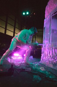 Live Ice Sculpting Performance Shows